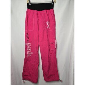 Special Edition Wear Zumba Dance Party in Pink Breast Cancer Awareness Pants XL